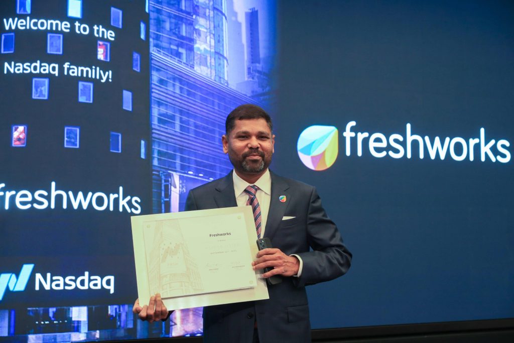 Nền tảng Freshworks niêm yết thành công trên sàn chứng khoán Nasdaq toàn cầu.
