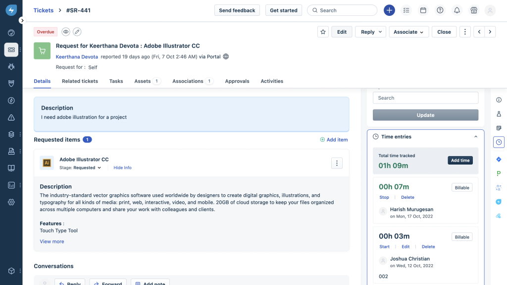  Freshservice - Nền tảng ITSM & Quản lý IT Helpdesk